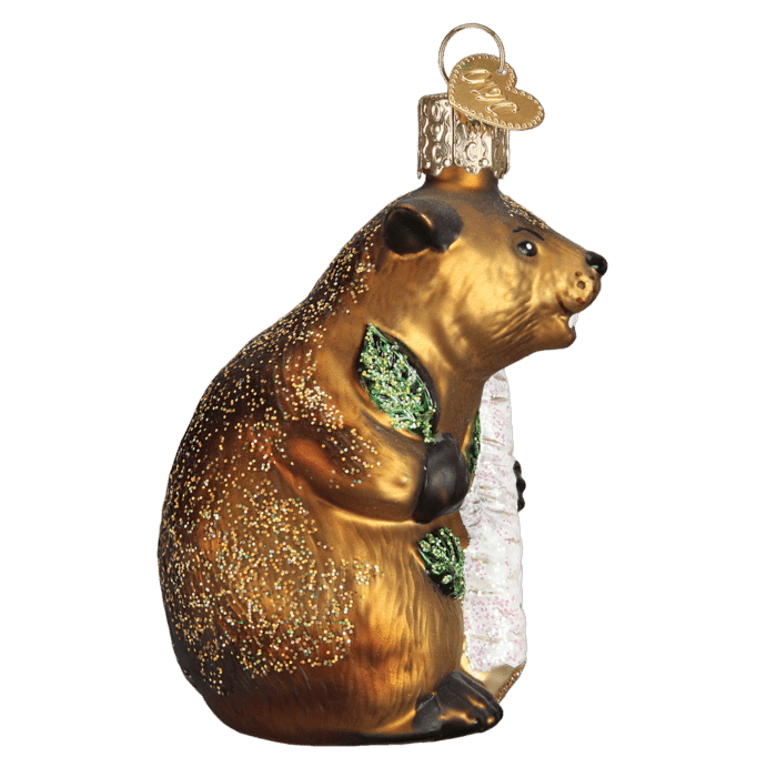 Eager Beaver Ornament Old World Christmas