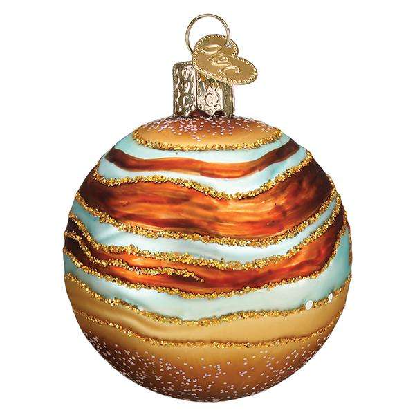 Old World Christmas Blown Glass Jupiter Ornament