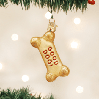 Dog Biscuit Ornament Personalized Old World Christmas
