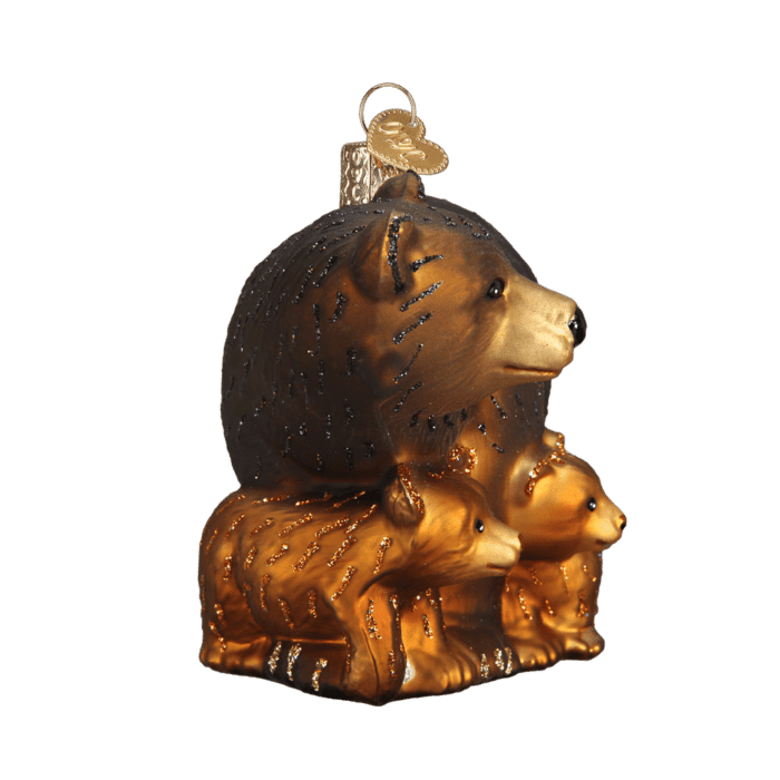 Bear with Cubs Ornament Old World Christmas