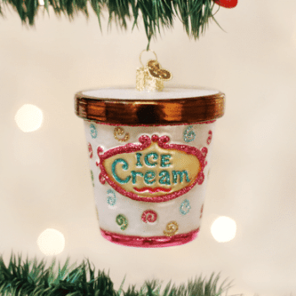Ice Cream Carton Ornament Old World Christmas