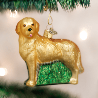 Golden Retriever Ornament Old World Christmas