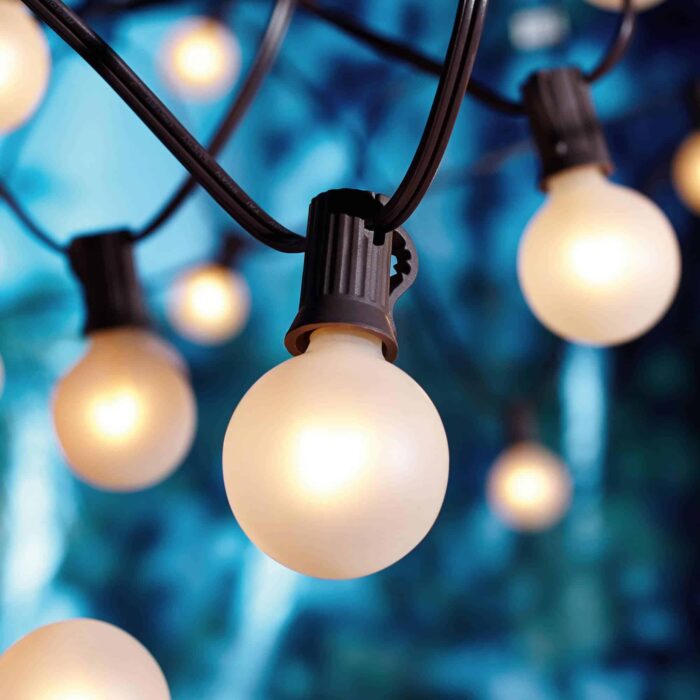 Round Globe G8 Transparent Light Bulb 8 Colors