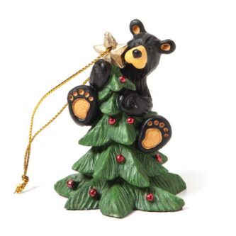 Bearfoots Bear Tree Topper Bear Ornament