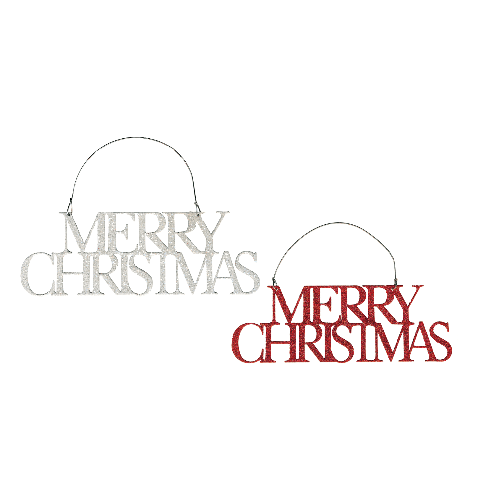 Merry Christmas Cut Out Ornament - Christmas Store