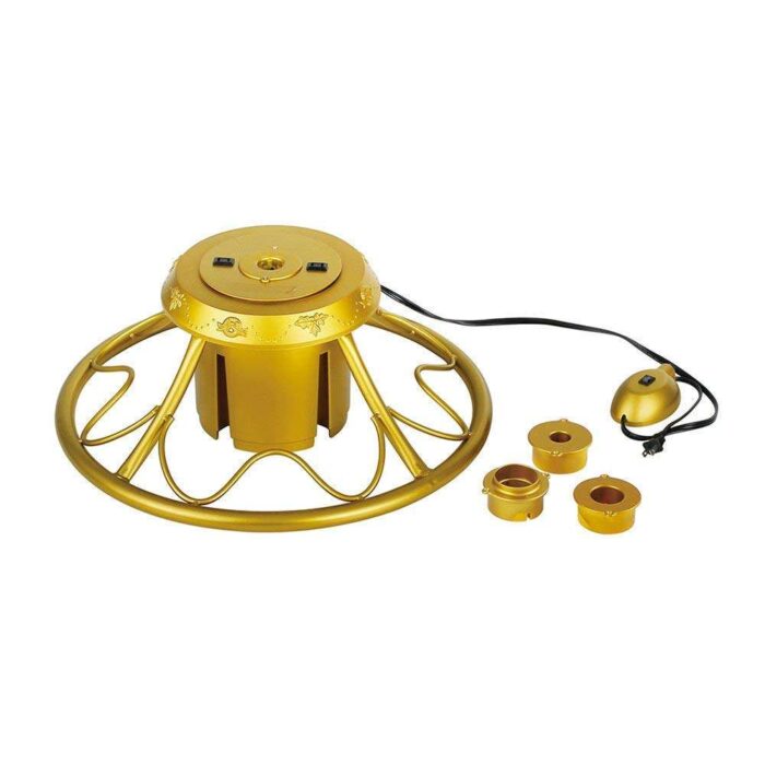 Deluxe Gold Rotating Tree Stand