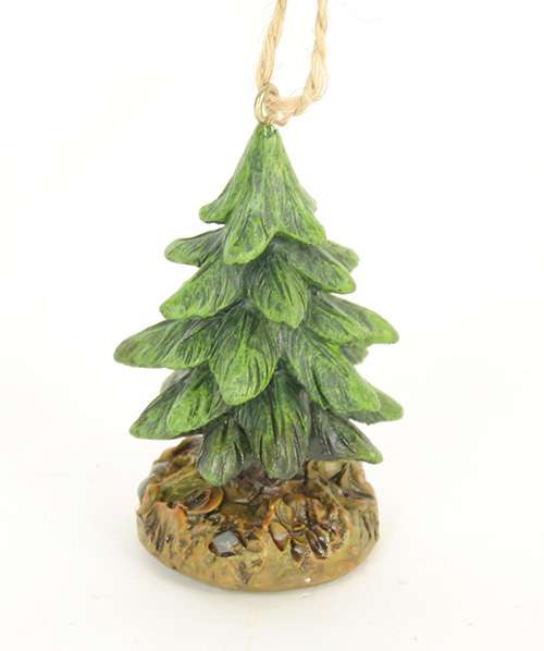 Woodsy Pine Tree Ornament
