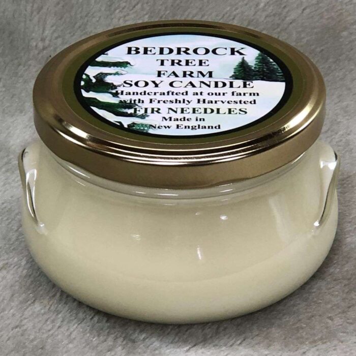 Fir Needle Soy Candle In Tureen Jar Fir Scented 10 Oz