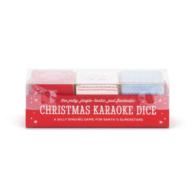 Christmas Karaoke Dice Game Box