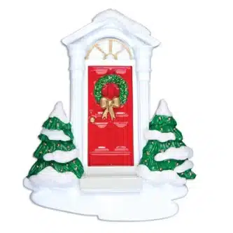 Column Door Ornament Personalized