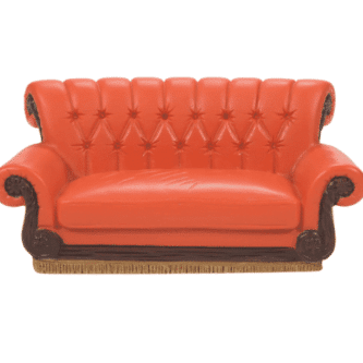 Front Central Perk Couch Friends Dept. 56 New 2022
