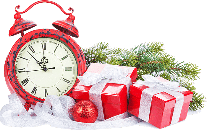 Christmas Shipping Countdown Clock