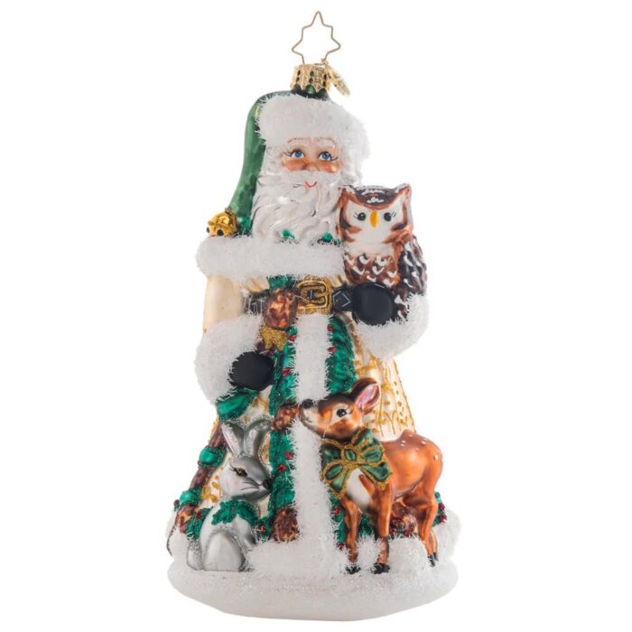 Woodland Friends Santa by Radko