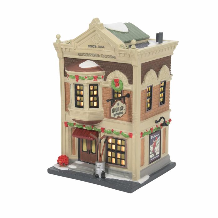 Thompson's Furniture & Holiday Furnishings Dept. 56 Christmas In The City Front