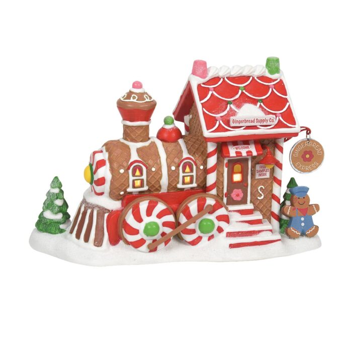 Front Gingerbread Supply Company & Button Treats Dept. 56 North Pole