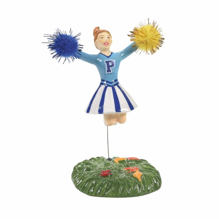 Polar Royalty and Go Polars Dept 56 Halloween Village Cheerleader