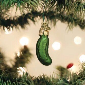 Mini Pickle Ornament Old World Christmas