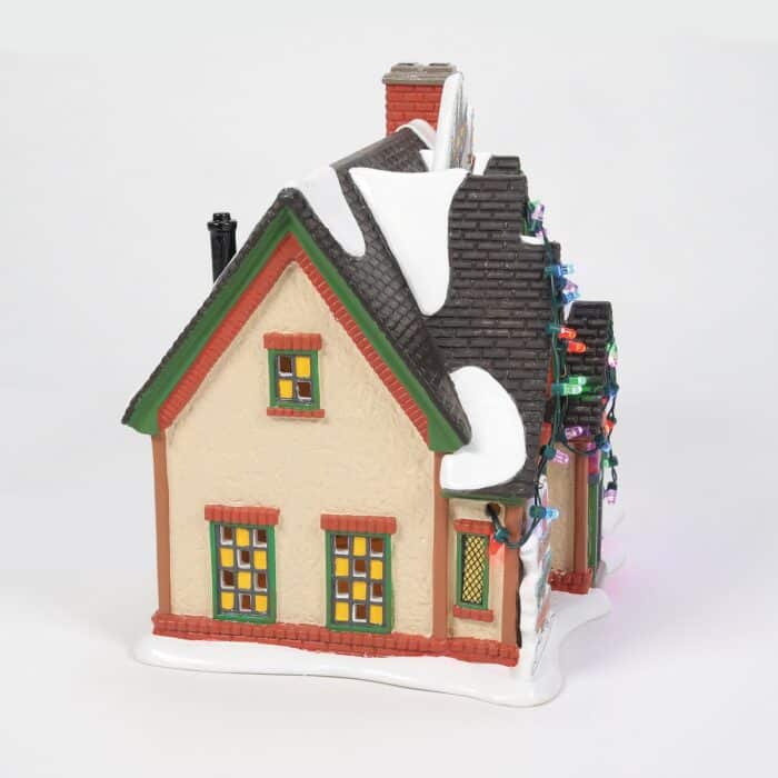 the Grinch House or a Trip to Who ville Dept 56 Snow Village Side
