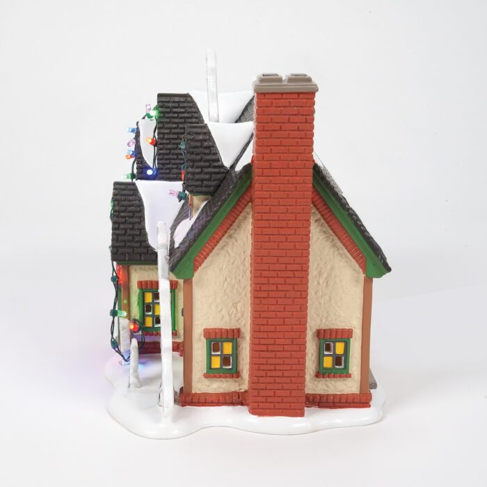 the Grinch House or a Trip to Who ville Dept 56 Snow Village Side Two
