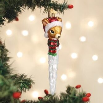 Reindeer Icicle Ornament Old World Christmas