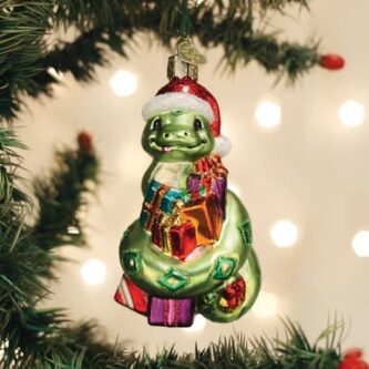Santa Snake Ornament Old World Christmas
