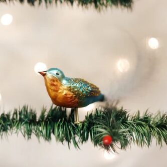 Forest Finch Ornament Old World Christmas