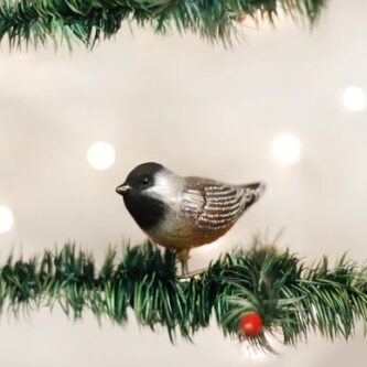 Cheery Chickadee Ornament Old World Christmas