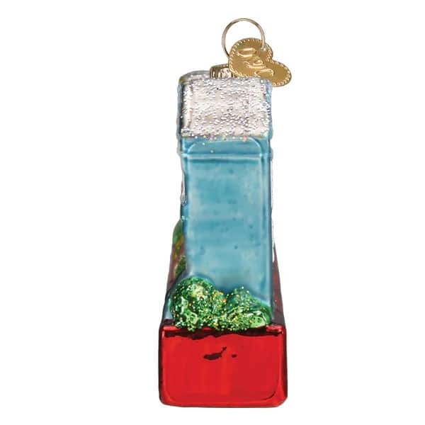 San Francisco Painted Ladies Ornament Old World Christmas Side