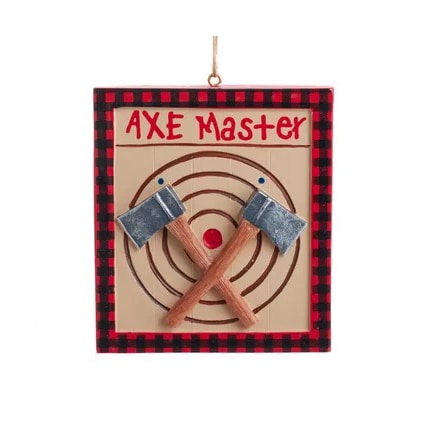 axe Master Sign Ornament