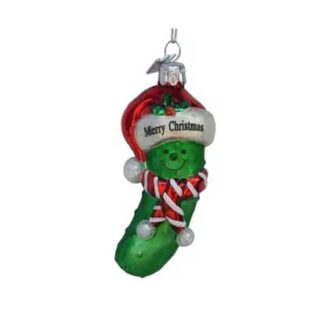 "Merry Christmas" Pickle Ornament
