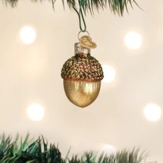 Small Acorn Ornament Old World Christmas