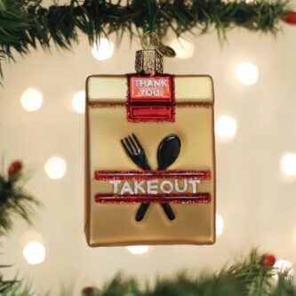 Takeout Bag Ornament Old World Christmas