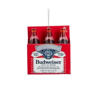 Budweiser® Bottles Six Pack Ornament