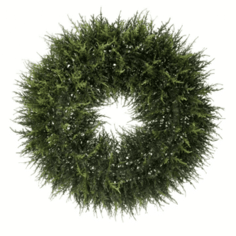 Two Tone Natural Cedar Wreath