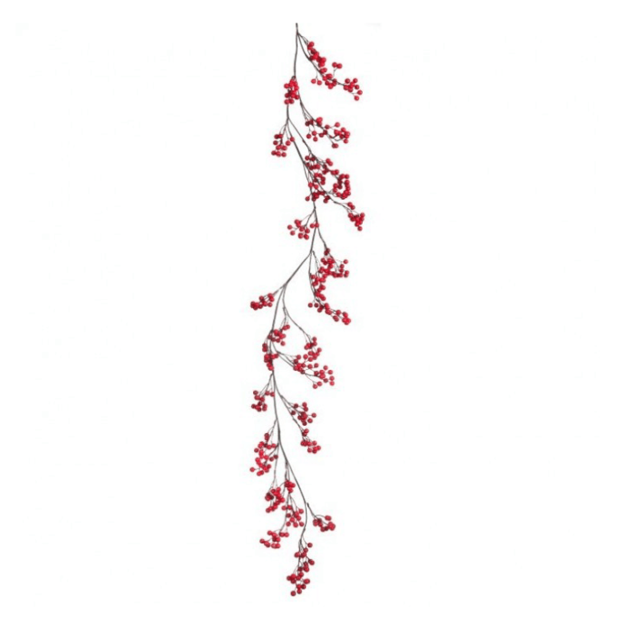 Red Petite Berry Garland