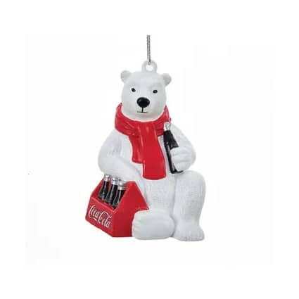 Six Pack Coca cola® Polar Bear Ornament