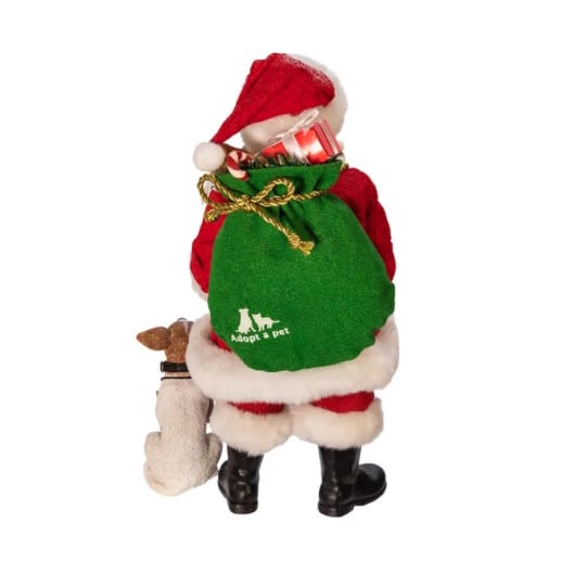 Adopt a pet Santa with Dog