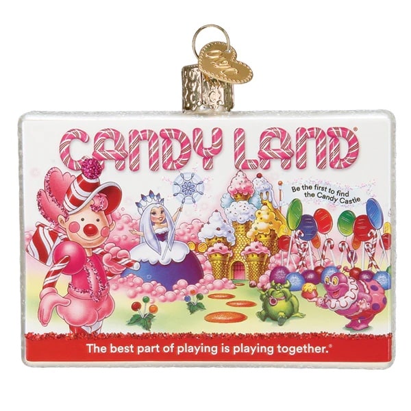 Candy Land Ornament Old World Christmas Back