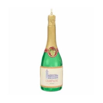 Chateau Champagne Bottle Ornament
