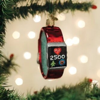 Fitness Watch Ornament Old World Christmas