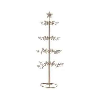 Gold Scroll Ornament Tree - Christmas Store