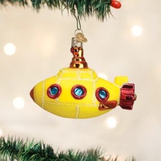 Groovy Submarine Ornament Old World Christmas