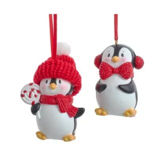 Happy Penguin Ornaments