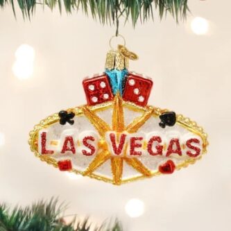 Las Vegas Sign Ornament Old World Christmas