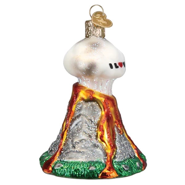 Lava You Ornament Old World Christmas Side