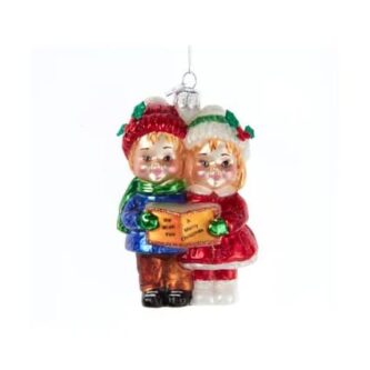 Little Caroling Kids Ornament