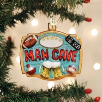 Man Cave Ornament Old World Christmas