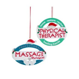 Massage or Physical Therapist Ornaments