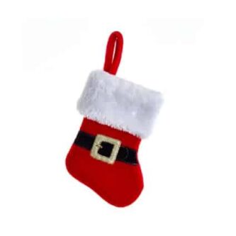Mini Santa Belt Stocking