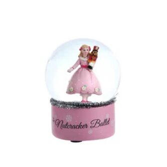 Nutcracker Ballet Clara Water Globe